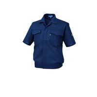 ジーベック シャリコットサワー半袖ブルゾン コン L 6251ー10ーL 6251 1着（直送品）