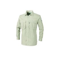 ジーベック リサイクリーン長袖シャツ アイボリー 4L 3193ー31ー4L 3193 1着（直送品）