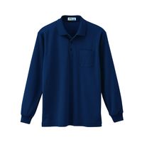 ジーベック 長袖ポロシャツ コン L 6130ー10ーL 6130 1着（直送品）