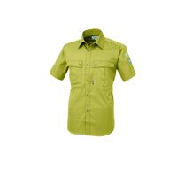 ジーベック PETボトルリサイクリーン半袖シャツ キャメル S 9292ー81ーS 9292 1着（直送品）