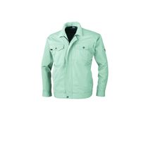 ジーベック T/Cツイル長袖ブルゾン モスグリーン L 1480ー61ーL 1480 1着（直送品）