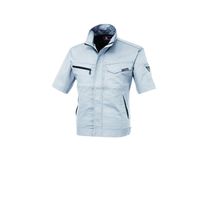 ジーベック 半袖ブルゾン シルバーグレー 3L 1631ー22ー3L 1631 1着（直送品）