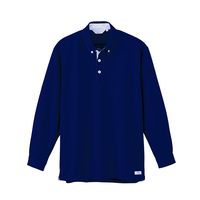 ジーベック クールビズ長袖ポロシャツ コン S 6185ー10ーS 6185 1着（直送品）