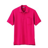 ジーベック 半袖ポロシャツ レッド 3L 6170ー71ー3L 6170 1着（直送品）