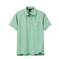 ジーベック ハイブリッド半袖ポロシャツ モスグリーン 3L 6122ー61ー3L 6122 1着（直送品）
