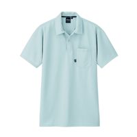 ジーベック 半袖ポロシャツ シルバーグレー SS 6140ー22ーSS 6140 1着（直送品）