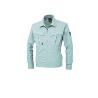 ジーベック トリプルファイブ長袖ブルゾン シルバーグレー L 1654ー22ーL 1654 1着（直送品）