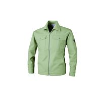 ジーベック DF型プリーツロンジャンパー グリーン M 7570ー60ーM 7570 1着（直送品）