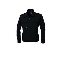 ジーベック トリプルファイブ長袖ブルゾン クロ 4L 1654ー90ー4L 1654 1着（直送品）