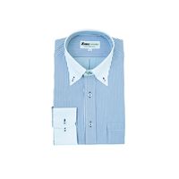 ジーベック クレリック長袖シャツ ブルー 3L 15154ー40ー3L 15154 1着（直送品）