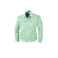 ジーベック プリーツロンブルゾン モスグリーン S 9100ー61ーS 9100 1着（直送品）