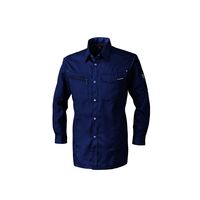 ジーベック 長袖シャツ ディープネイビー SS 1633ー19ーSS 1633 1着（直送品）