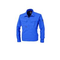 ジーベック トリプルファイブ長袖ブルゾン ブルー LL 1654ー40ーLL 1654 1着（直送品）