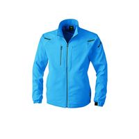 ジーベック カラーストレッチブルゾン ブルー S 1800ー40ーS 1800 1着（直送品）