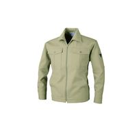 ジーベック DF型プリーツロンジャンパー ベージュ LL 7570ー30ーLL 7570 1着（直送品）