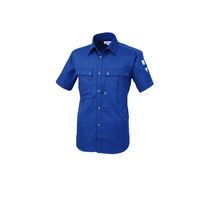 ジーベック PETボトルリサイクリーン半袖シャツ コン LL 9292ー10ーLL 9292 1着（直送品）