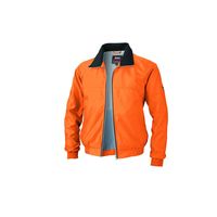ジーベック カラーピステブルゾン オレンジ 3L 282ー82ー3L 282 1着（直送品）