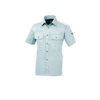 ジーベック ハイブリット半袖シャツ グレー 3L 1272ー20ー3L 1272 1着（直送品）