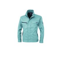 ジーベック 長袖ブルゾン ミストグリーン 3L 1634ー605ー3L 1634 1着（直送品）