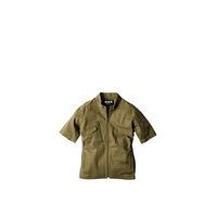 ジーベック 半袖ブルゾン キャメル L 2231ー81ーL 2231 1着（直送品）