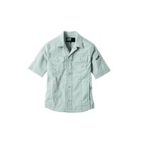 ジーベック 現場服半袖ブルゾン グレー 4L 2251ー20ー4L 2251 1着（直送品）