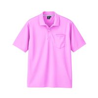 ジーベック 半袖ポロシャツ ピンク SS 6030ー75ーSS 6030 1着（直送品）
