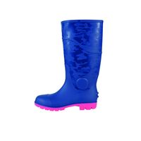 ジーベック PVC安全長靴 ブルー 245 85764ー40ー245 85764 1足（直送品）