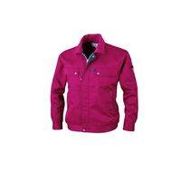 ジーベック クレスタ21ブルゾン ワイン M 1570ー73ーM 1570 1着（直送品）