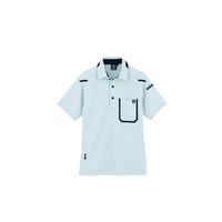 ジーベック T100半袖ポロシャツ シルバーグレー LL 6190ー22ーLL 6190 1着（直送品）