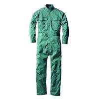 ジーベック ツナギ グリーン 3L 9180ー60ー3L 9180 1着（直送品）