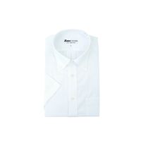 ジーベック（XEBEC） ボタンダウン半袖シャツー32-シロ 15055