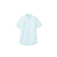 ジーベック 半袖ドレスシャツサラシ シロ 42 15032ー32ー42 15032 1着（直送品）