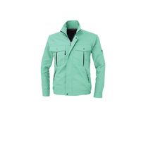 ジーベック ラファード長袖ブルゾン グリーン L 1354ー60ーL 1354 1着（直送品）