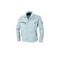 ジーベック（XEBEC） T/Cツイル長袖ブルゾンー22-シルバーグレー 1620