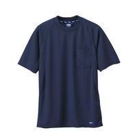 ジーベック（XEBEC） ハイブリッド半袖Tシャツー25-チャコールグレー 6124