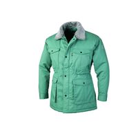 ジーベック PETボトルリサイクリーンコート グリーン L 991ー60ーL 991 1着（直送品）