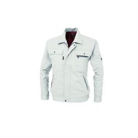 ジーベック イケ綿長袖ブルゾン シルバーグレー L 2094ー22ーL 2094 1着（直送品）