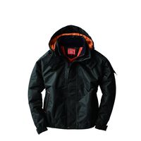 ジーベック 防水ブルゾン クロ 4L 592ー90ー4L 592 1着（直送品）