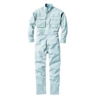 ジーベック プリーツロンミニツナギ グレー L 1288ー20ーL 1288 1着（直送品）