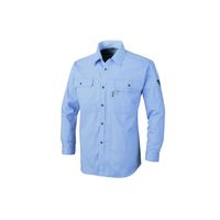 ジーベック 長袖シャツ ラベンダー L 1443ー47ーL 1443 1着（直送品）