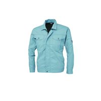 ジーベック T/Cツイル長袖ブルゾン ブルーグレー 4L 1494ー43ー4L 1494 1着（直送品）