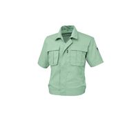 ジーベック リサイクリーン半袖ブルゾン モスグリーン M 3191ー61ーM 3191 1着（直送品）