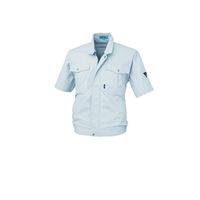 ジーベック（XEBEC） 半袖ブルゾンー20-グレー 9910