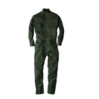 ジーベック ファスナーポケットツナギ アーミーグリーン L 34011ー62ーL 34011 1着（直送品）