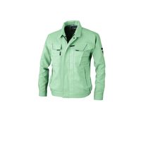 ジーベック ラグランブルゾン モスグリーン 4L 7550ー61ー4L 7550 1着（直送品）