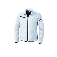 ジーベック ディンプルストレッチブルゾン シロ 3L 163ー32ー3L 163 1着（直送品）