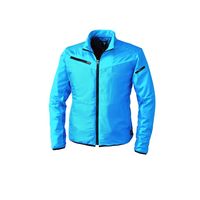 ジーベック ディンプルストレッチブルゾン ブルー L 163ー40ーL 163 1着（直送品）