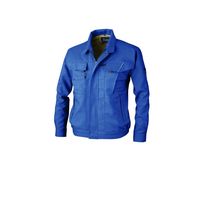 ジーベック ラグランブルゾン ブルー 4L 7550ー40ー4L 7550 1着（直送品）