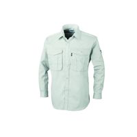 ジーベック プリーツロンミニ長袖シャツ アイボリー 3L 1293ー31ー3L 1293 1着（直送品）