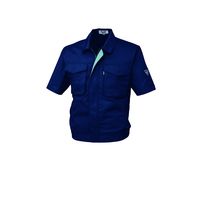 ジーベック プリーツロンミニ半袖ブルゾン コン L 1291ー10ーL 1291 1着（直送品）